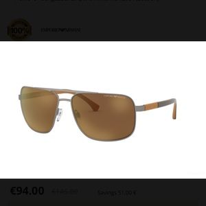 Emporio Armani Men’s Sunglasses 🕶